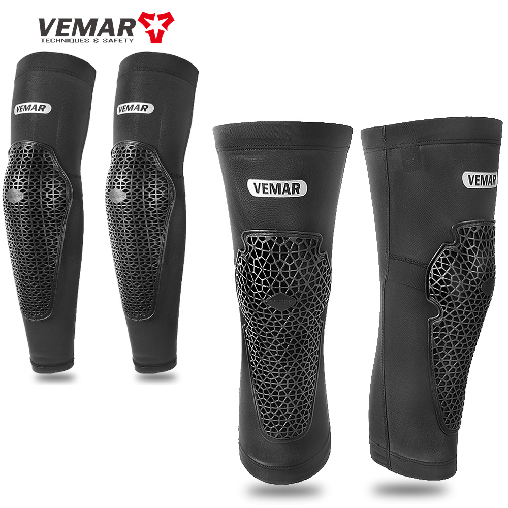 Mtb Elbow Pad - VEMAR letnie motocyklowe nakolanniki jazda antypoślizgowa