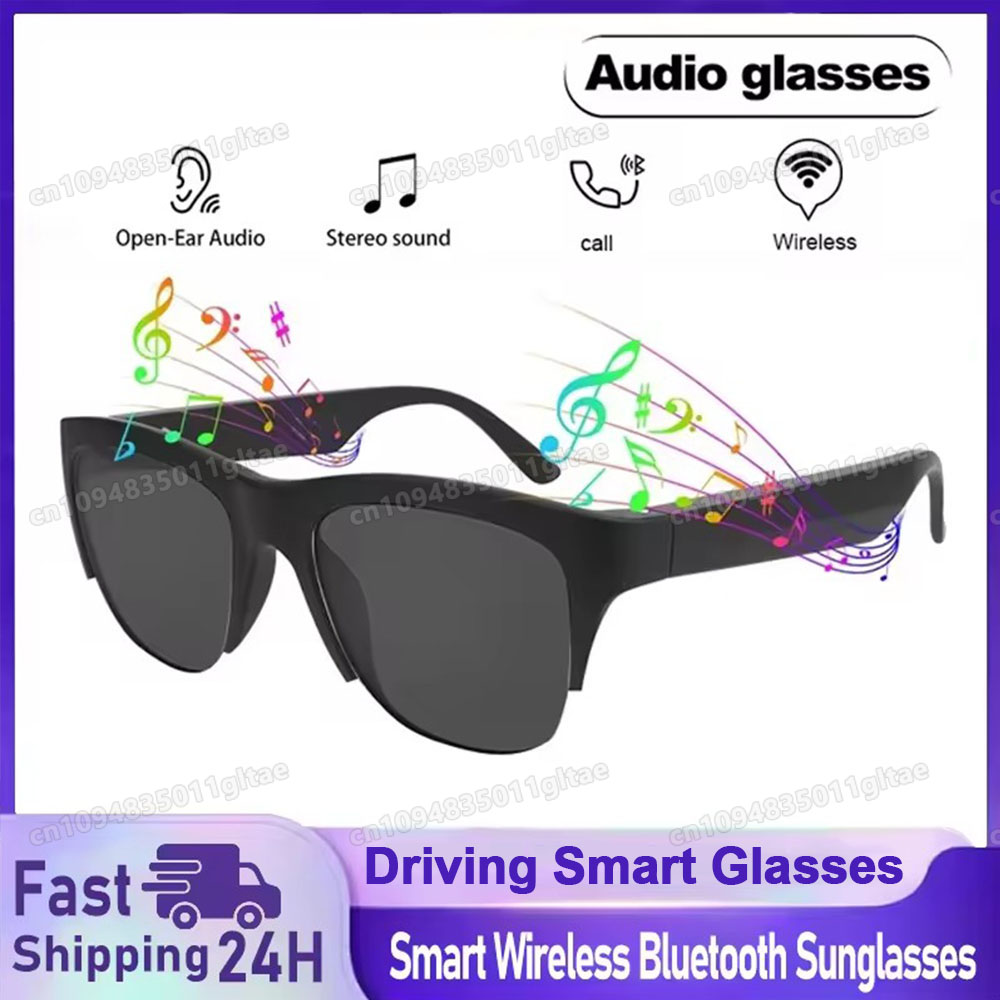 Outdoor Sport Camera - Inteligentne okulary przeciwsłoneczne Bluetooth V5.3 z