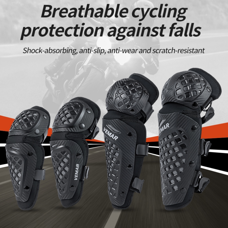 Mtb Elbow Pad - VEMAR Zestaw Ochraniaczy na Kolana i