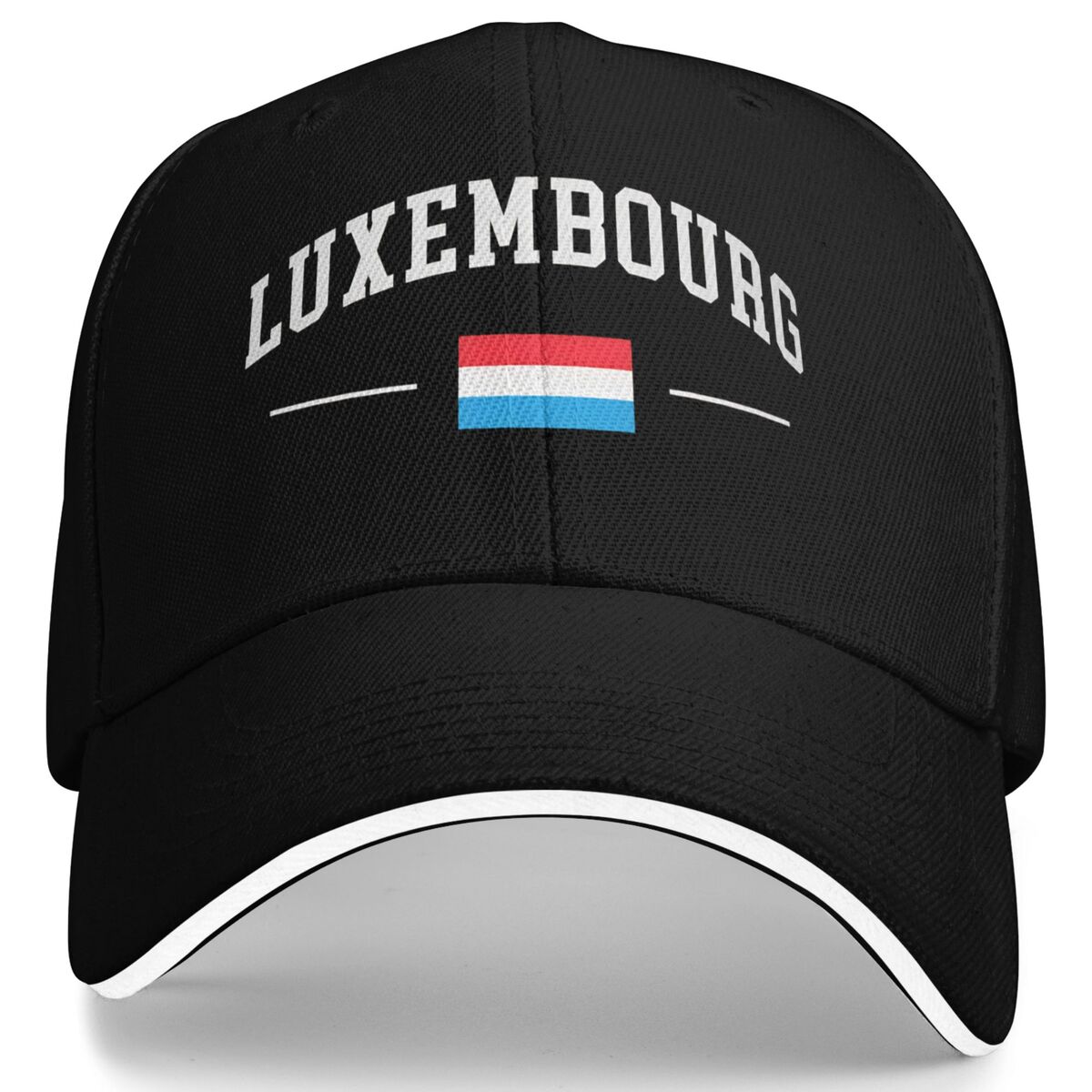 Outdoor Sport Luxembourg - Czapka z daszkiem z flagą Luksemburga,
