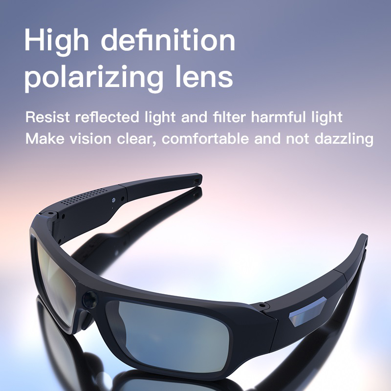 Okulary Smart Glasses 4K HD z  – Outdoor Sport Camera recenzja i cena