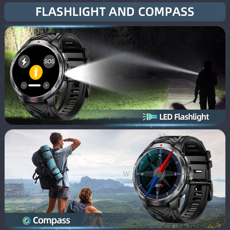 LIGE Nowe Smartwatche Męskie z – Outdoor Sport News recenzja i cena