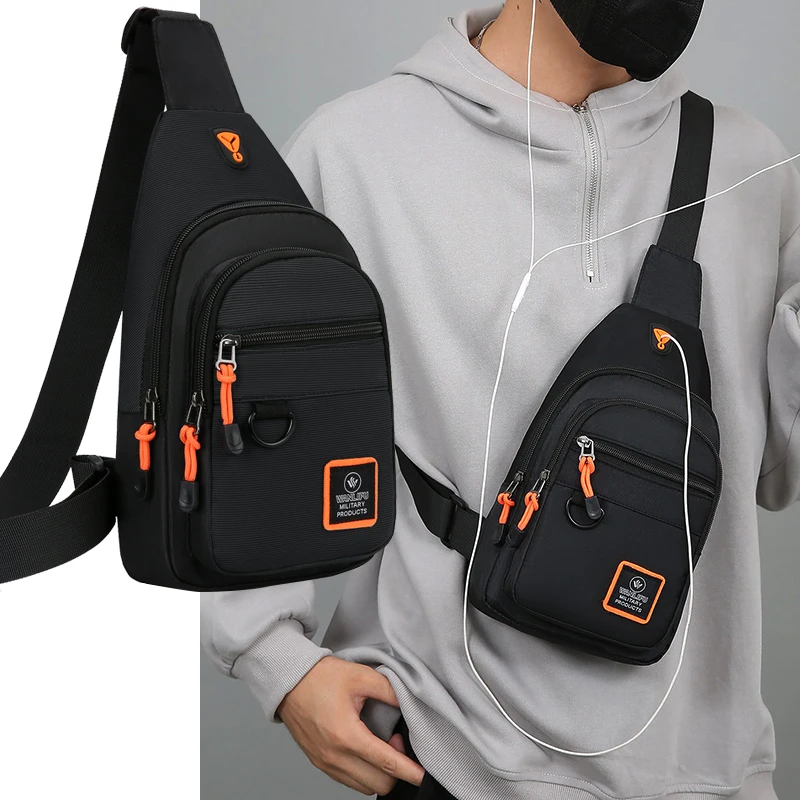 Nowa męska torba na klatkę pie – Outdoor Sport Backpack recenzja i cena
